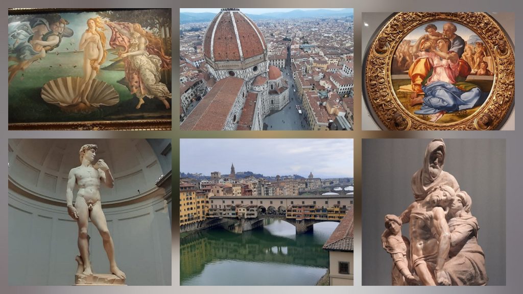 Florența obiective culturale: artă renascentistă și arhitectură istorică