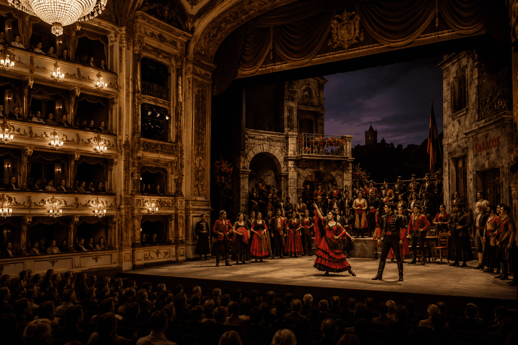 ”Carmen” la Wiener Staatsoper, Viena