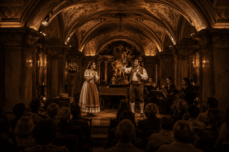„L'elisir d'amore” în Krypta Peterskirche