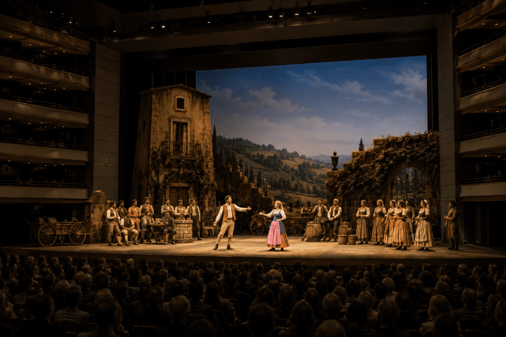 ”L'elisir d'amore" la Opéra Bastille
