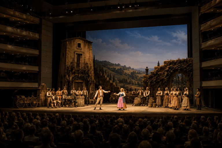 ”L'elisir d'amore" la Opéra Bastille
