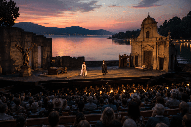 Tosca la Teatro all' aperto